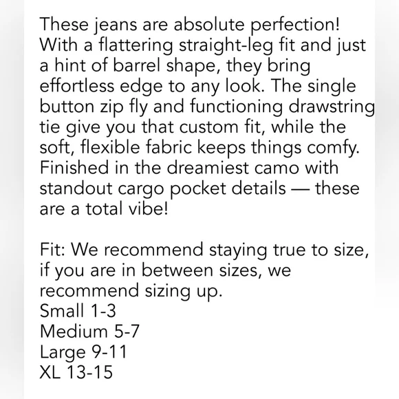 So Me Women's Camouflage Cargo Jeans - Picture 9 of 11